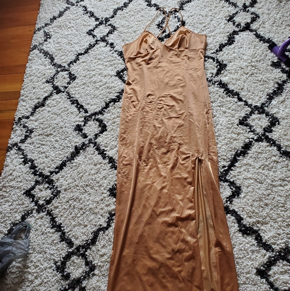 Savage X Fenty Metalic Honey Glissenette Slip - Picture 1 of 5